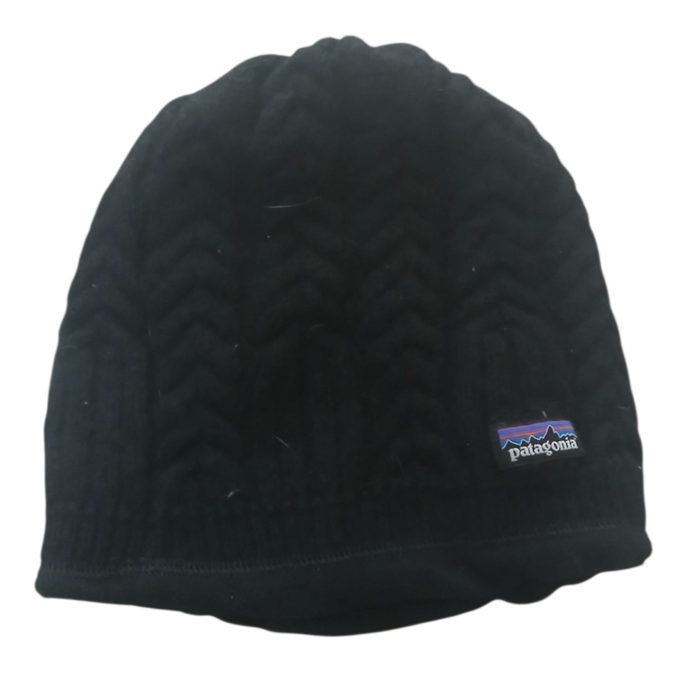 Patagonia Wool Blend Cable Knit Beanie Hat Adult Unisex